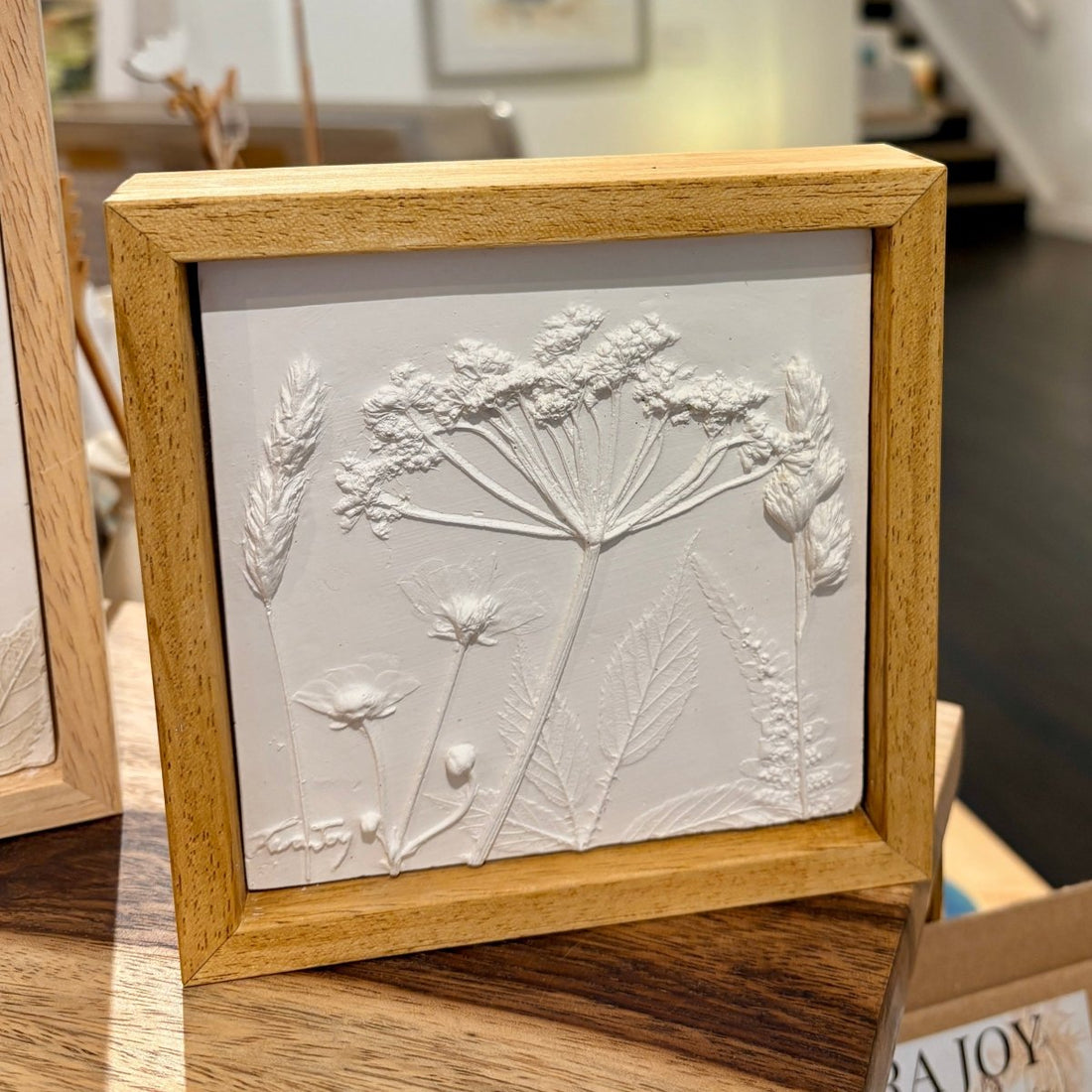 Mini Cow Parsley Cast Framed - Tara Joy Botanical_Just Makers