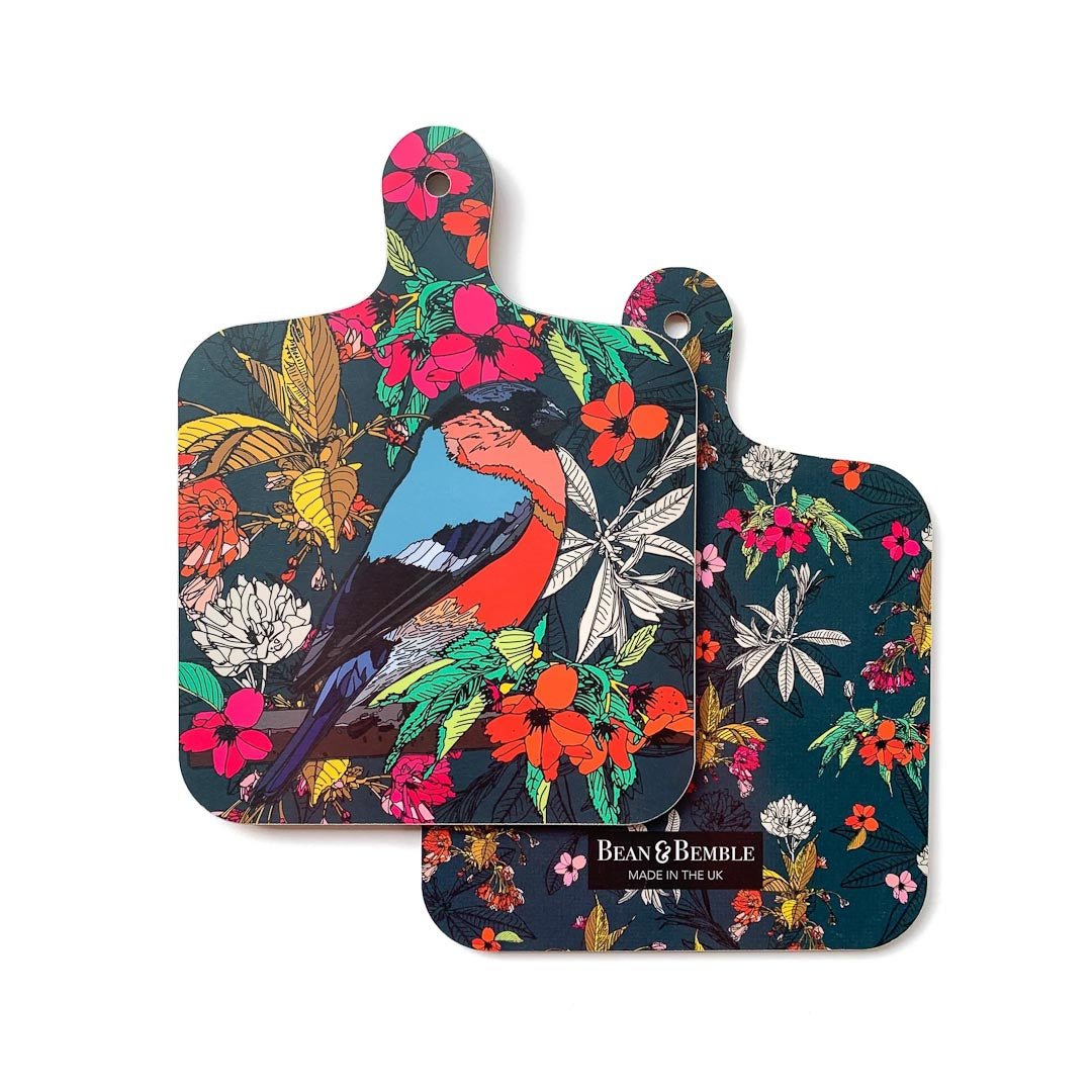 Mini Bullfinch Chopping Board by Bean and Bemble - Just Makers Bean and Bemble
