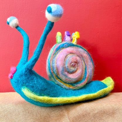 Moving House Felt Sculpture - Felts by Hannah_Just Makers