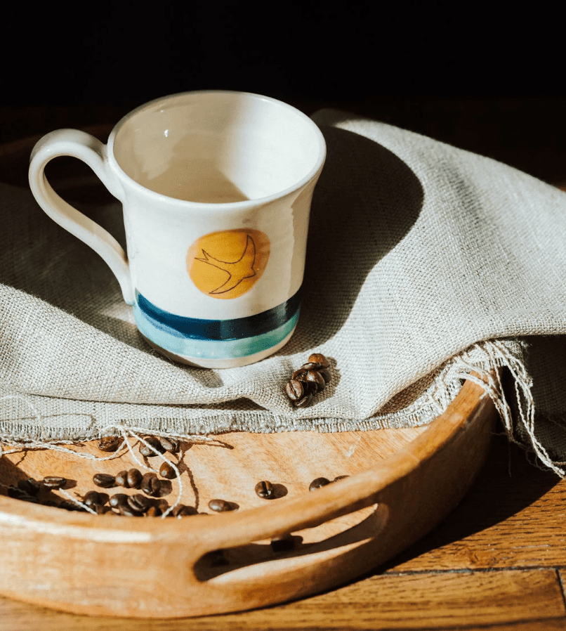 Mug - Golden Swift - Lorna Gilbert_Just Makers