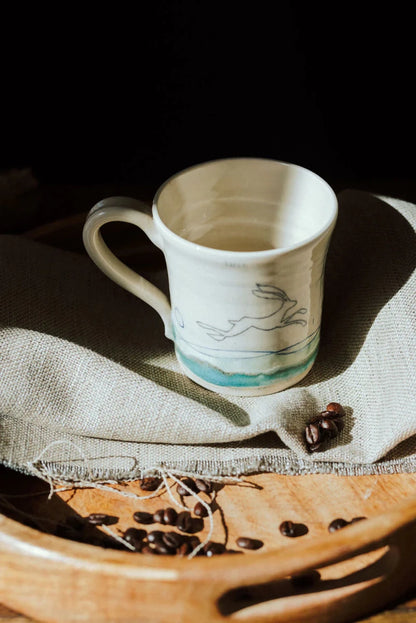Mug - Hare - Lorna Gilbert_Just Makers
