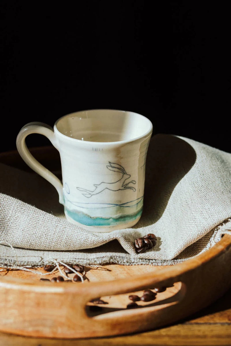 Mug - Hare - Lorna Gilbert_Just Makers