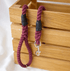 Mulberry Cotton Rope Dog Lead_Just Makers