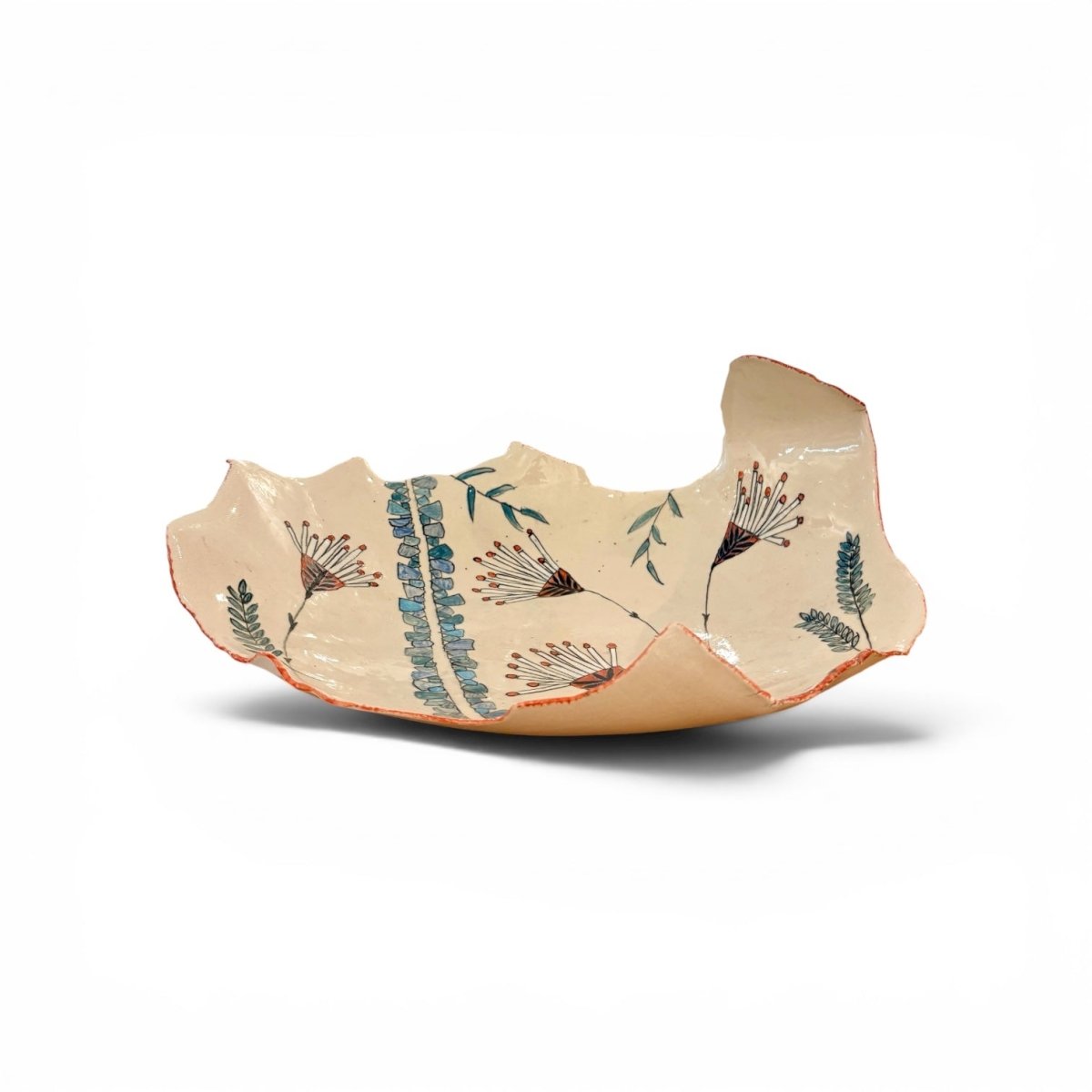Natures Way Bowl - Kissed Frog Ceramics_Just Makers