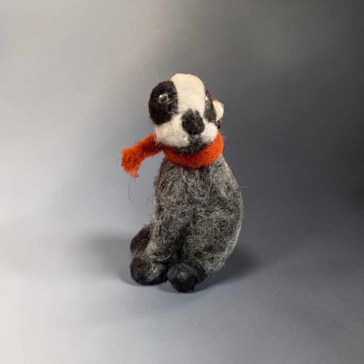 Needle Felt Badger - Pam Chilton_Just Makers