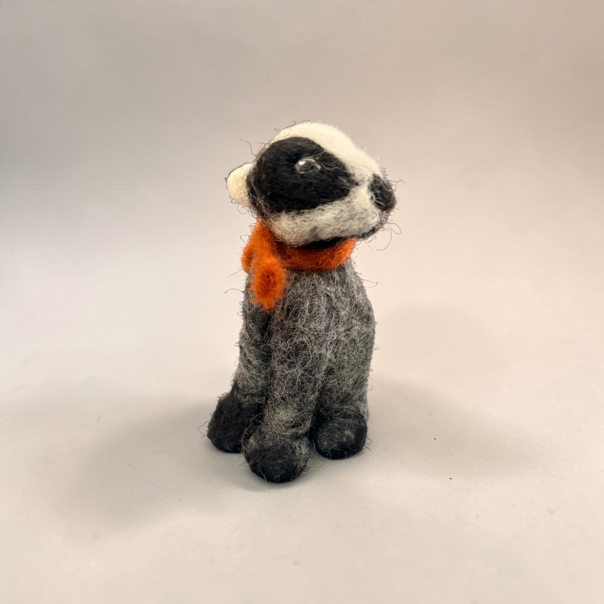 Needle Felt Badger - Pam Chilton_Just Makers