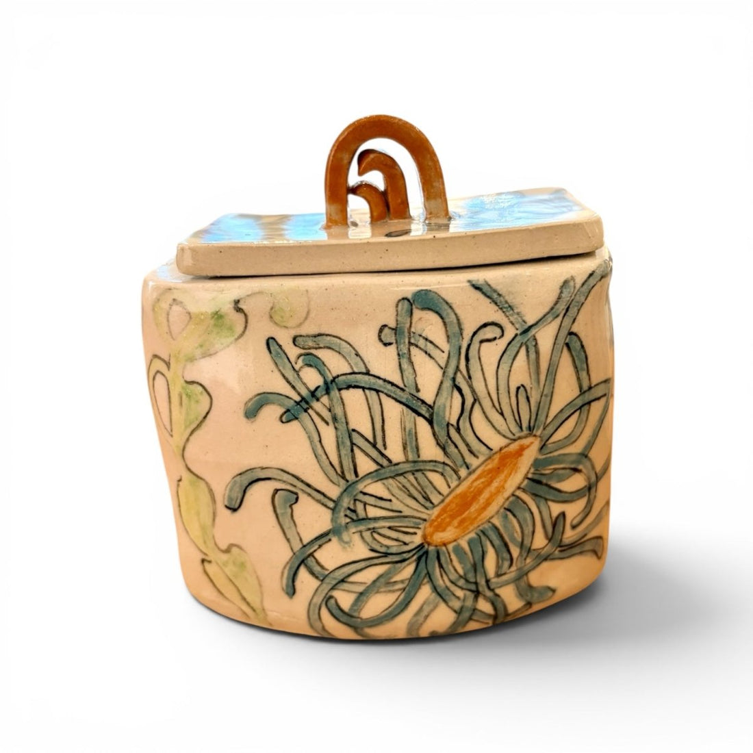 New Life Keepsake Pot - Kissed Frog Ceramics_Just Makers