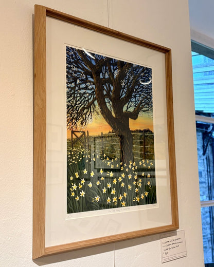 On the Way to Woodhall Ltd Edition Giclee Print - Sarah Jane Nicholls_Just Makers