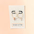 Pale Pink Heart Hoops - Make & Me_Just Makers