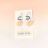 Pale Pink Large Hoops - Make & Me_Just Makers