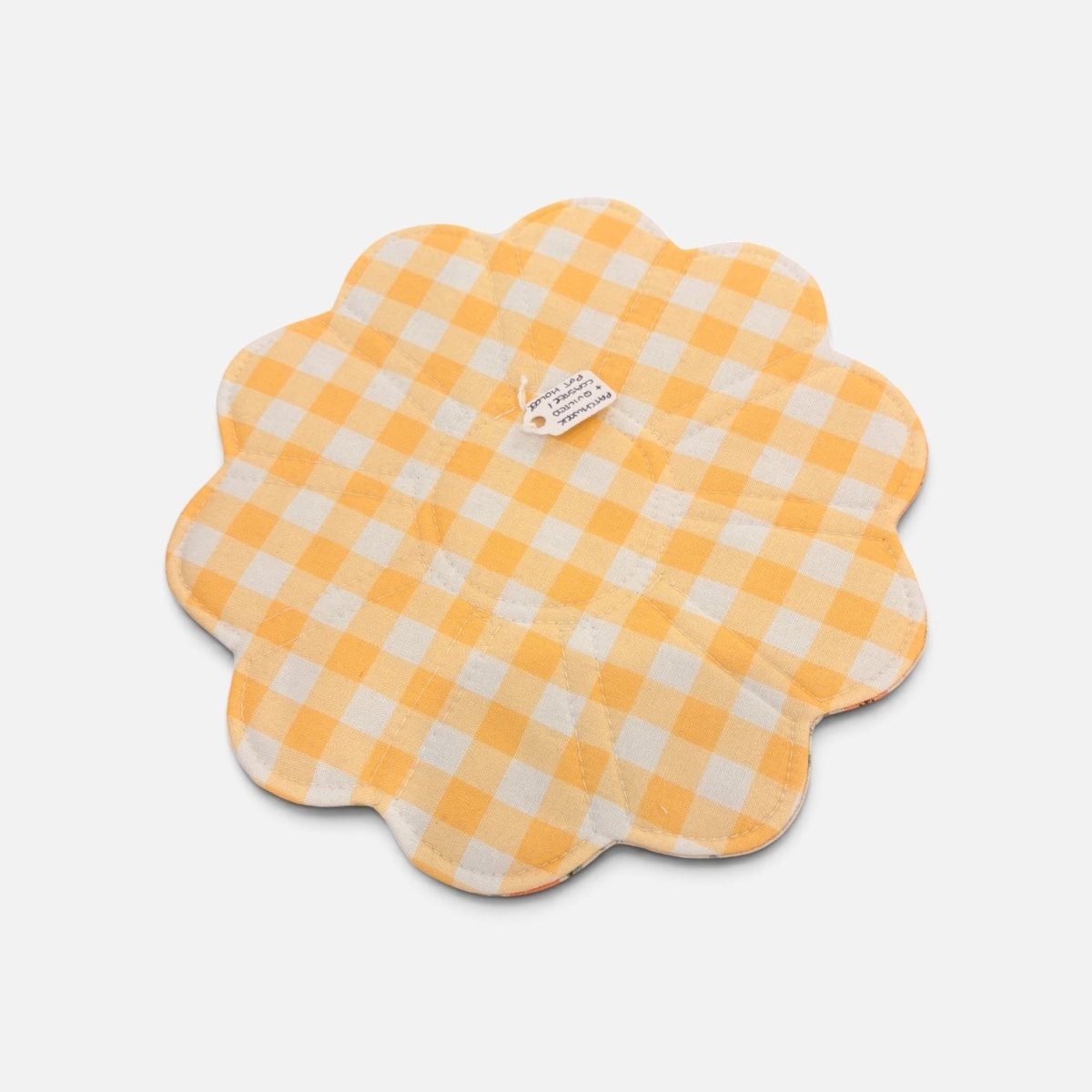 Patchwork Flower Fabric Pot Holder - Alice and Audrey_Just Makers