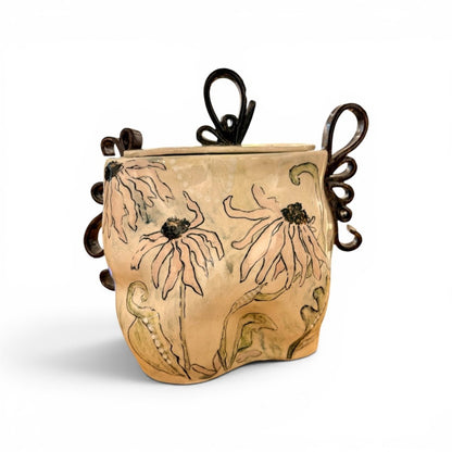 Petrichor Jar - Kissed Frog Ceramics_Just Makers
