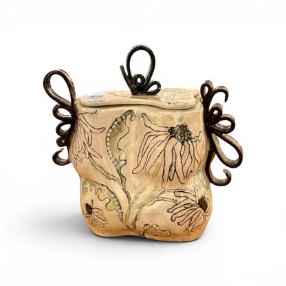 Petrichor Jar - Kissed Frog Ceramics_Just Makers