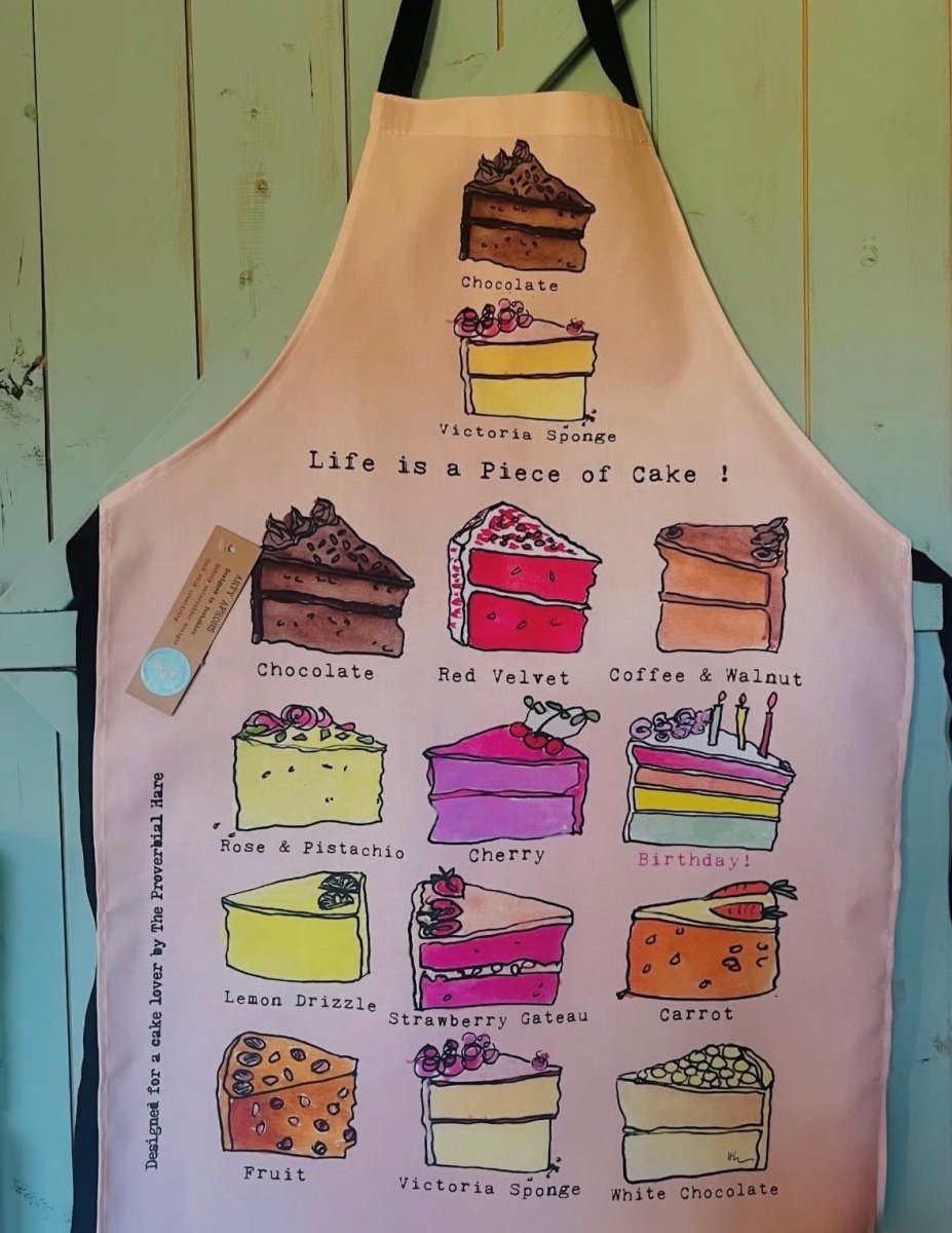 Piece of Cake Apron - The Proverbial Hare_Just Makers