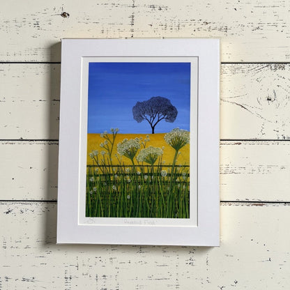 Rapeseed Field A4 Giclee Print - Sarah Jane Nicholls_Just Makers