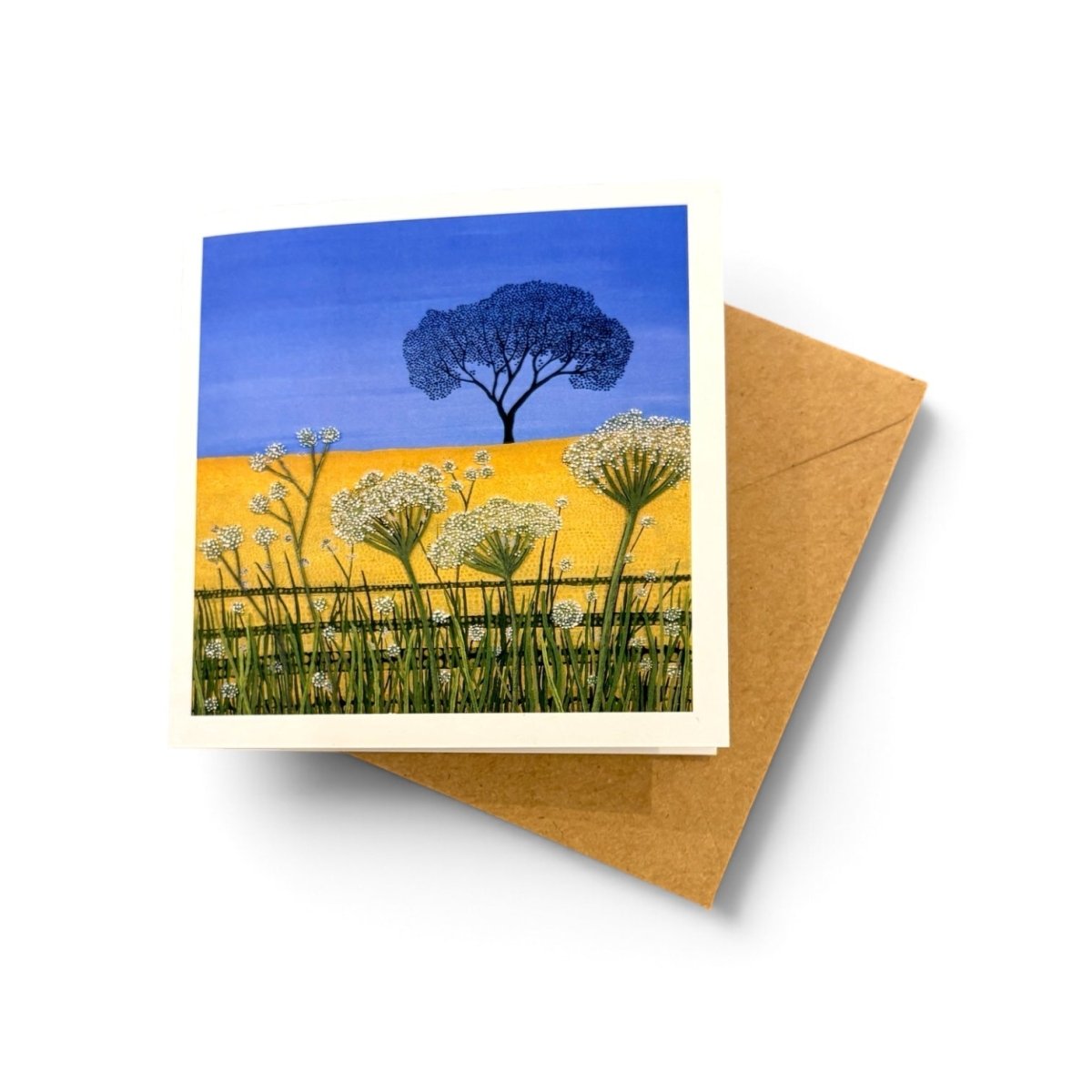 Rapeseed Field Mini Card - Sarah Jane Nicholls_Just Makers