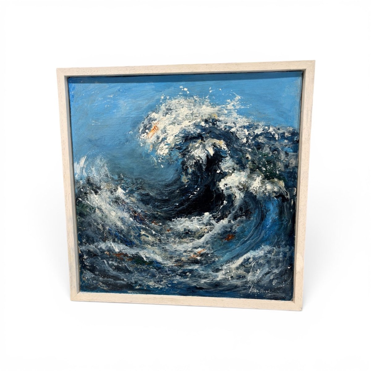Restless Sea Original Painting - Ailsa Read_Just Makers