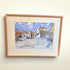 Robin Hoods Bay Framed Original Line and Watercolour - John Harrison_Just Makers