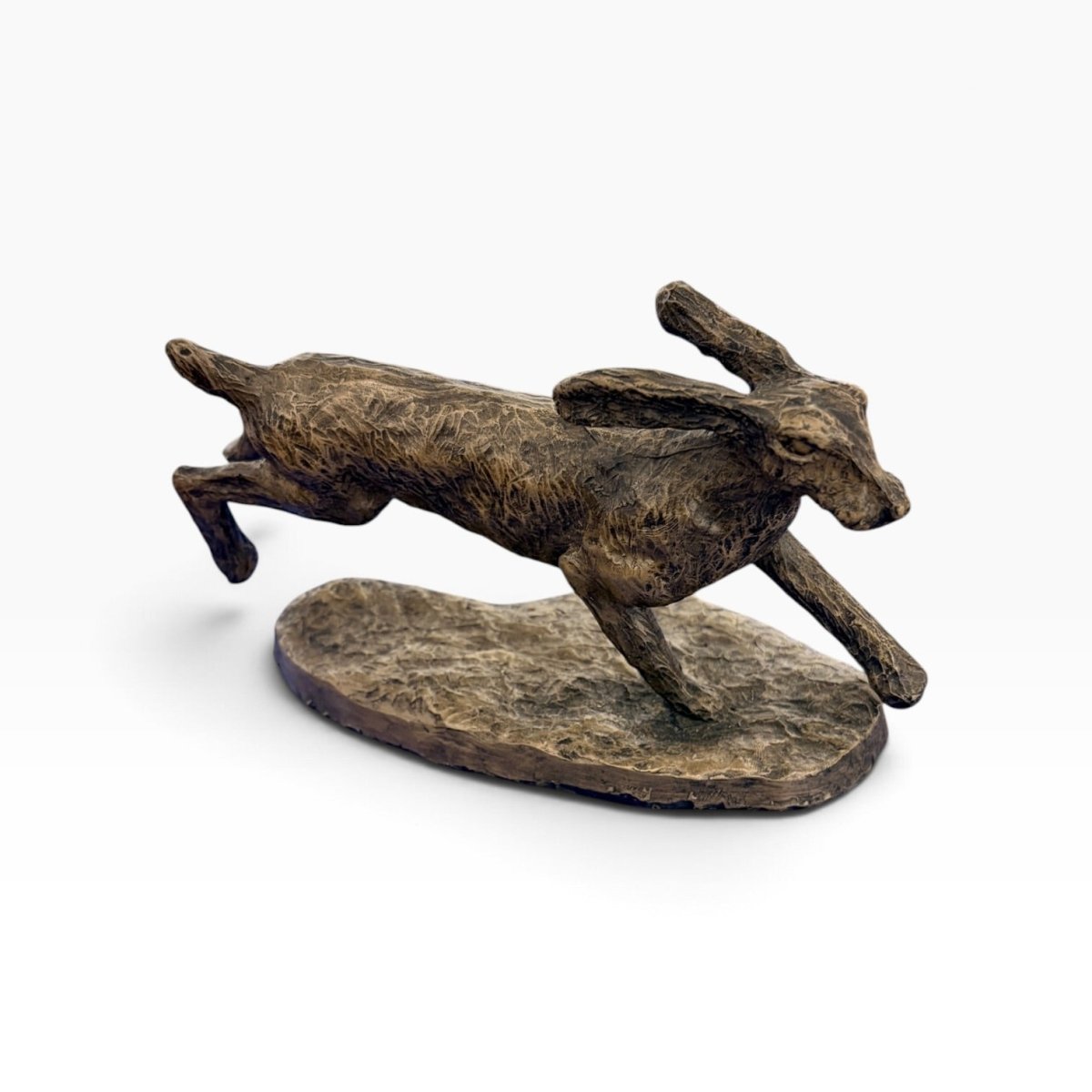 Running Hare Sculpture Medium – John Rattenbury_Just Makers