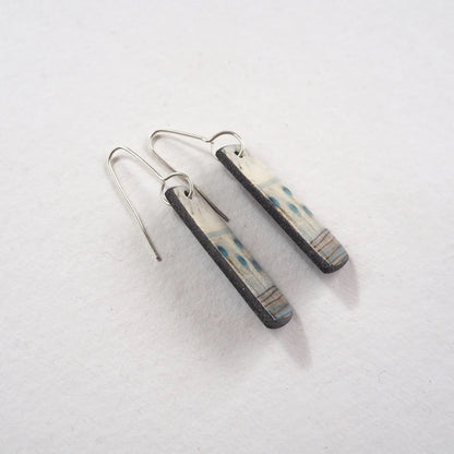 Seed Heads Elements Range Drop Earrings - Karen Howarth Ceramics_Just Makers