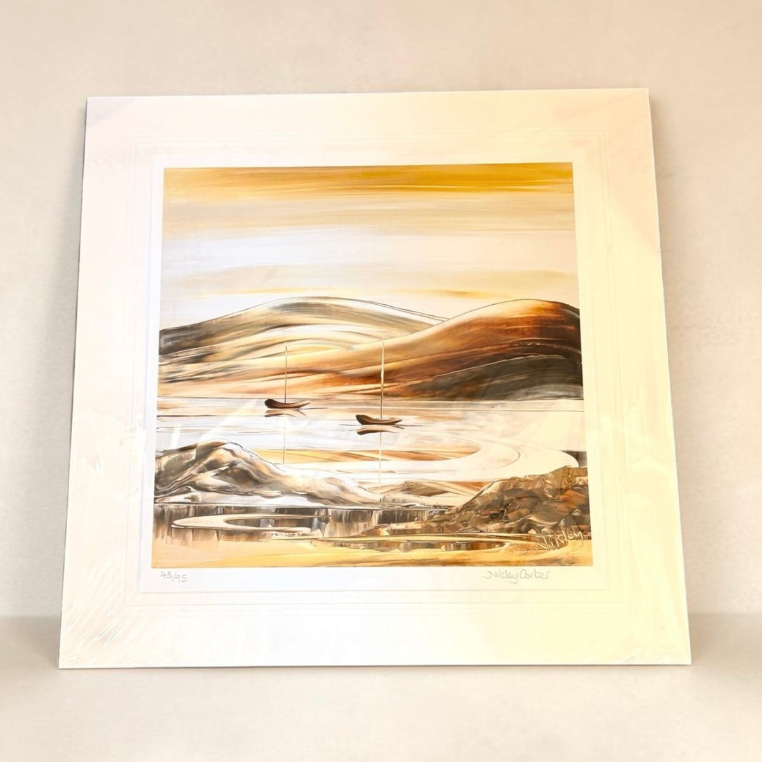 Seepia Sunset Ltd Edition Giclee Print - Nikky Corker_Just Makers