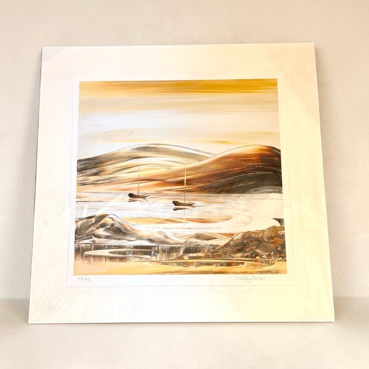 Seepia Sunset Ltd Edition Giclee Print - Nikky Corker_Just Makers