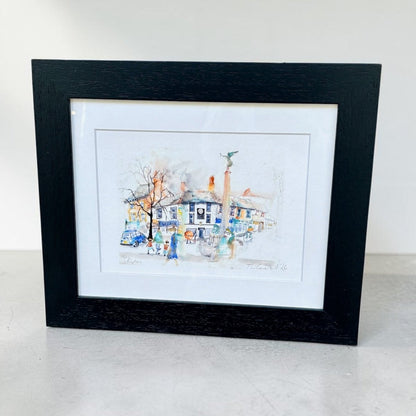 Skipton Framed A5 Print - Tim Gomersall Art_just makers