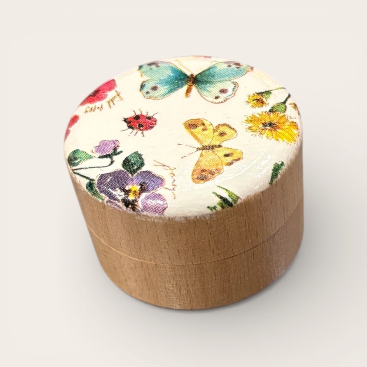 Small Wooden Butterfly Box - Sarah Tustin_Just Makers