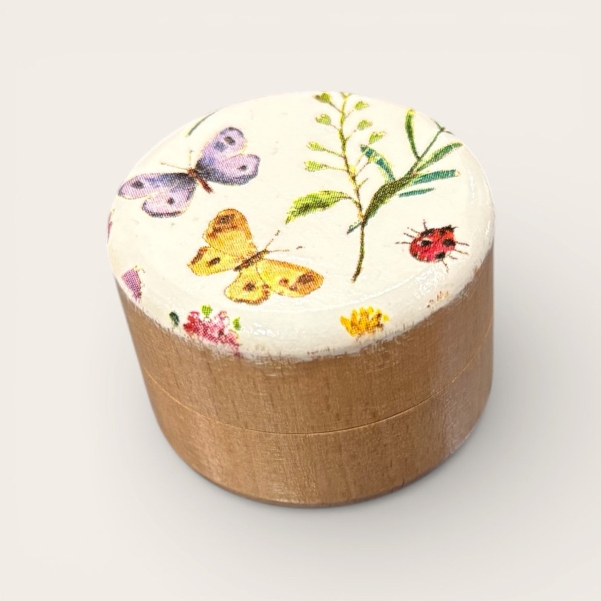 Small Wooden Butterfly Box - Sarah Tustin_Just Makers