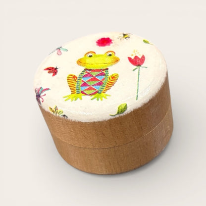 Small Wooden Frog Box - Sarah Tustin_Just Makers