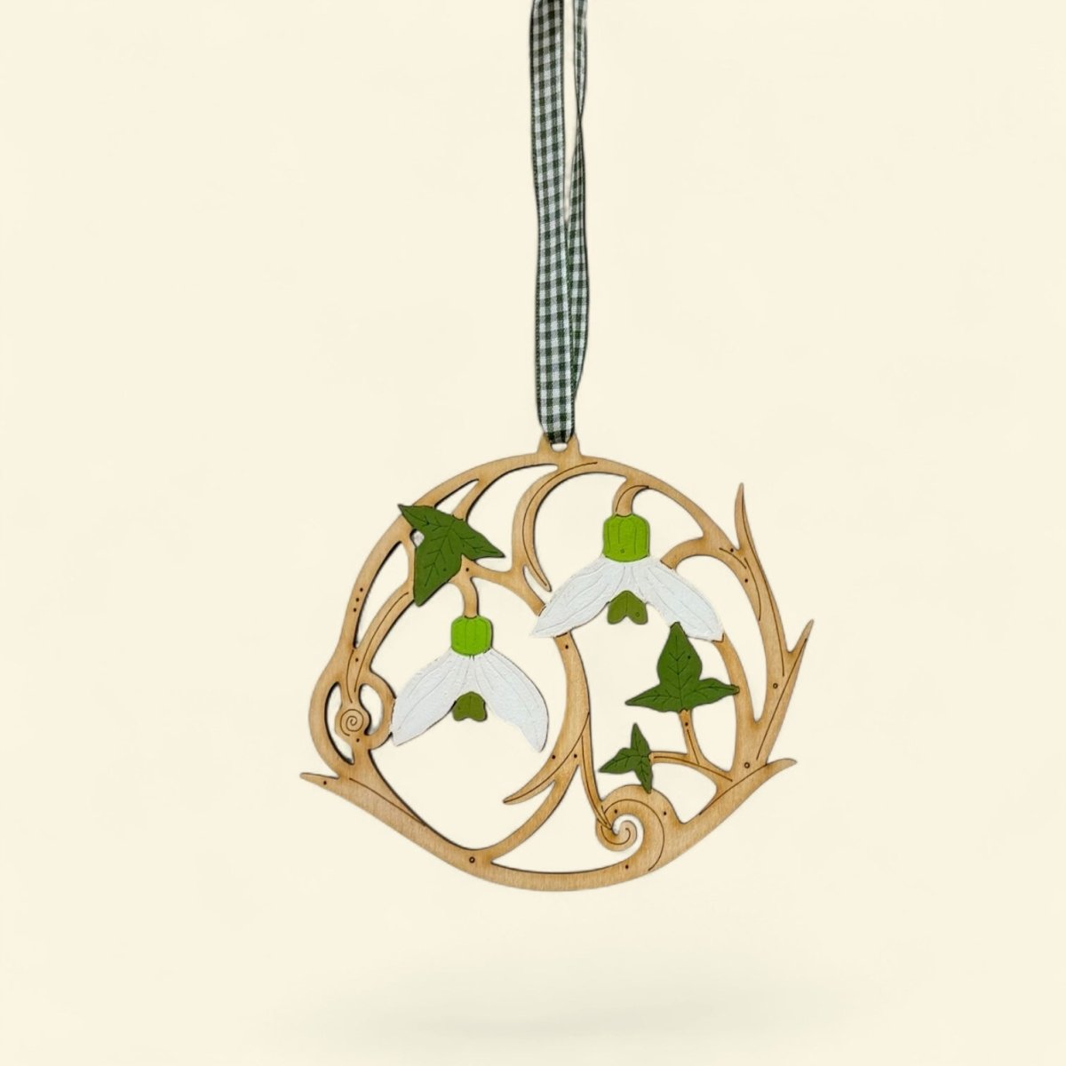 Snowdrop Rondel - Natty Deco_Just Makers