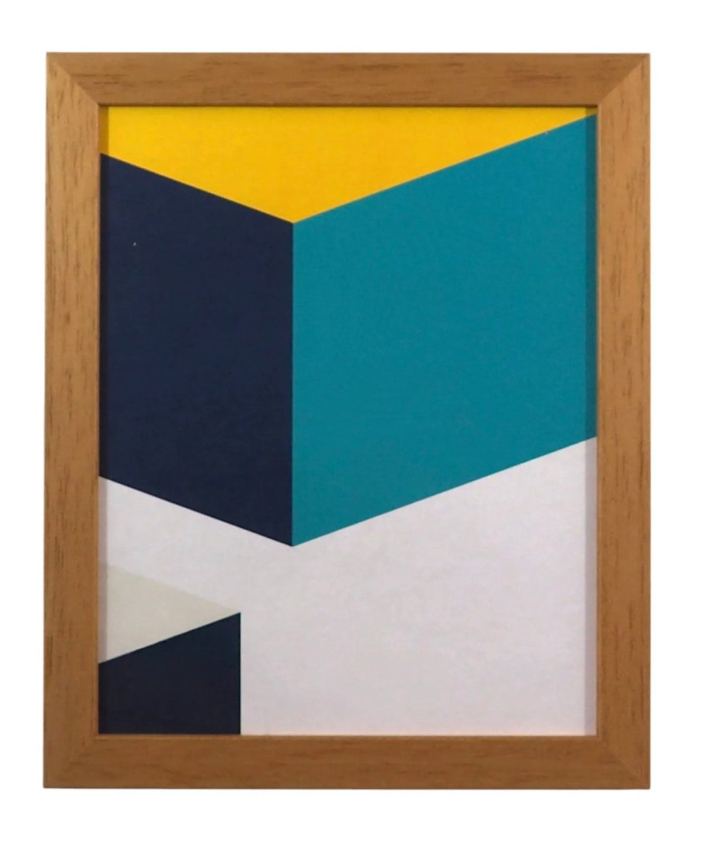 Solid Wood Light Oak Frame 10" x 10"_Just Makers