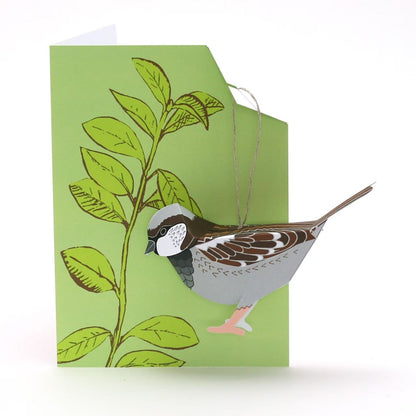 Sparrow Pop - Up 3D Card &amp; Decoration - Just Makers Faye Stevens - Merryday Studio