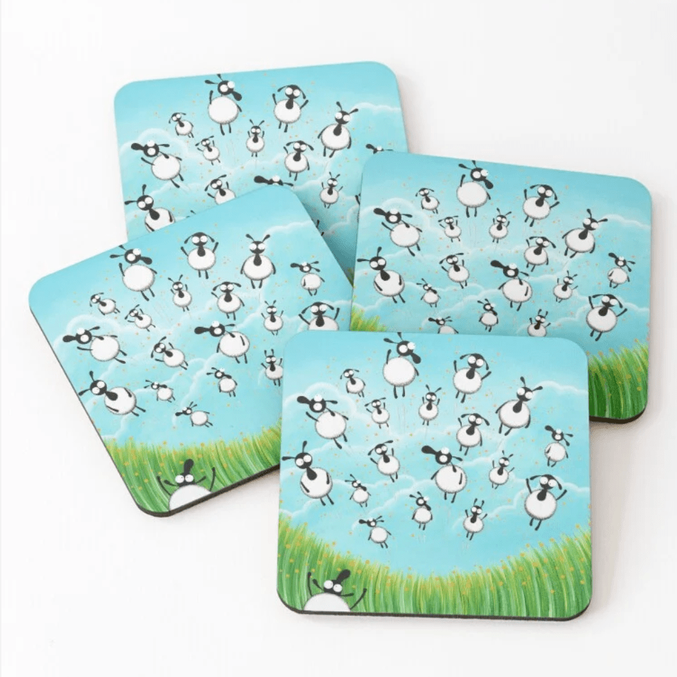 Spring has Sprung Coaster - Mervyn Tay Art_Just Makers