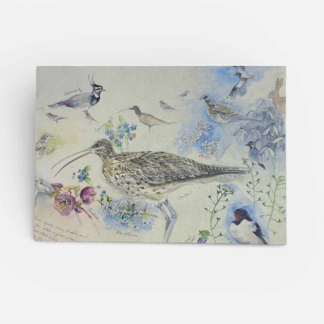 Spring Studies Greeting Card - Moira McTague_Just Makers