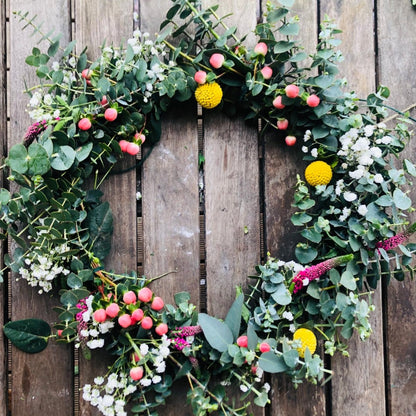 Spring Wreath Workshop - Just Makers Workshop