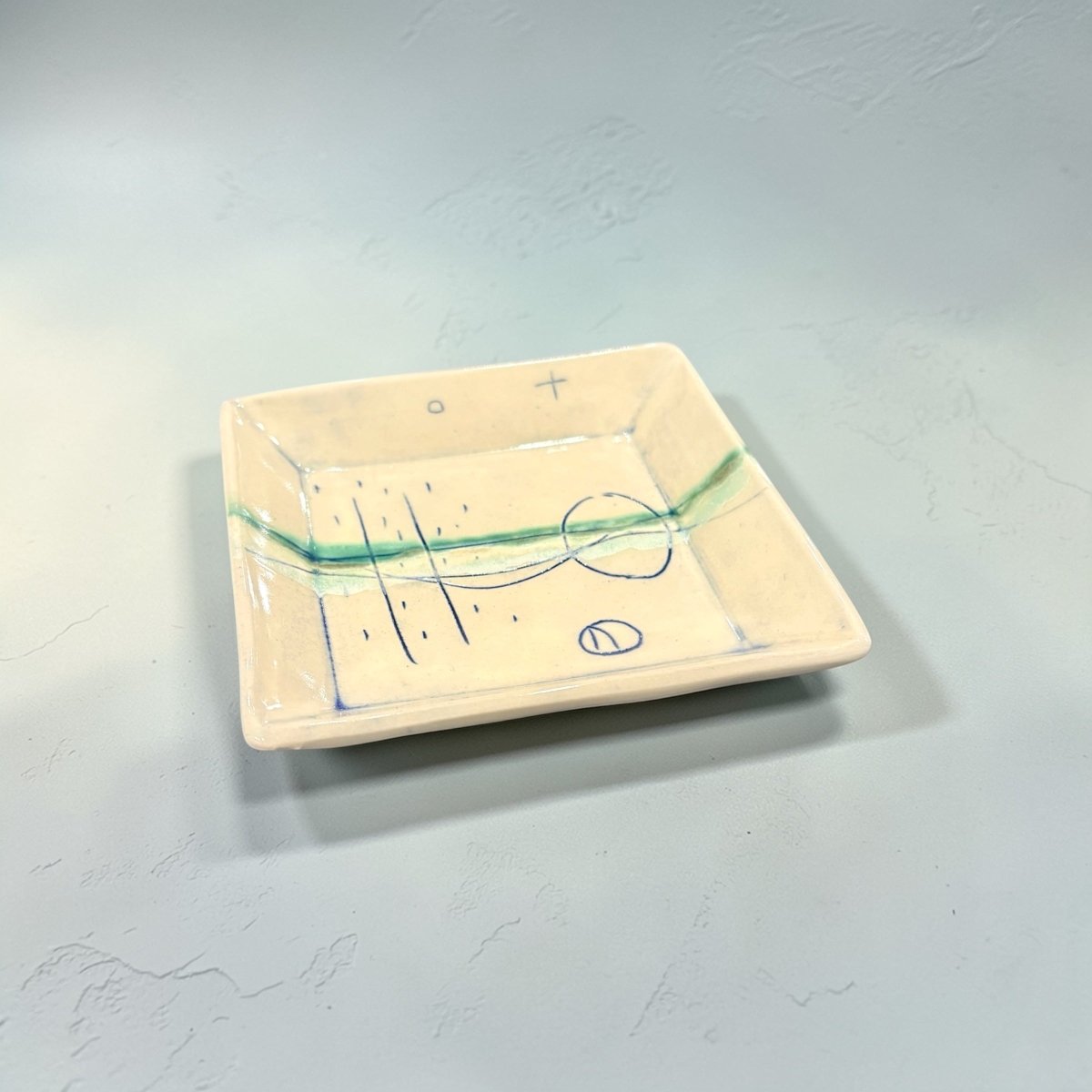Square Dish - Seascape - Lorna Gilbert_Just Makers