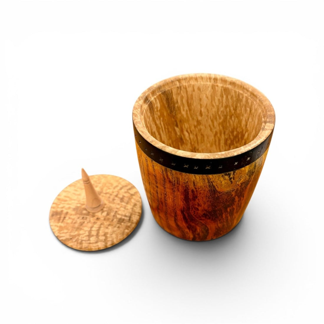 Stained Ash Box with Lid - Mike Bentley - Just Makers Mike Bentley