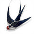 Stained Glass Swallow Decoration - Dragonfly Glass Art_Just Makers