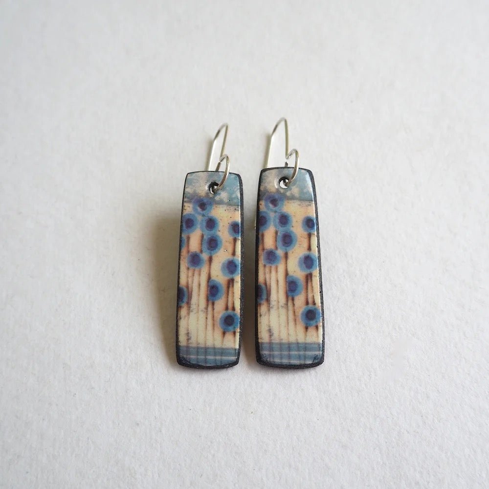 Stems Elements Range Drop Earrings - Karen Howarth Ceramics_Just Makers