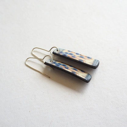 Stems Elements Range Drop Earrings - Karen Howarth Ceramics_Just Makers