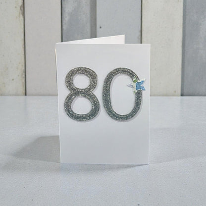 Card with glittery &