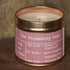 Strawberry Farm Rose Gold Tin Candle - Kandlers Table_Just Makers