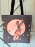Strawberry Hare Tote Bag - The Proverbial Hare_Just Makers