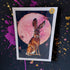 Strawberry Moon Hare A3 Print - The Proverbial Hare_Just Makers