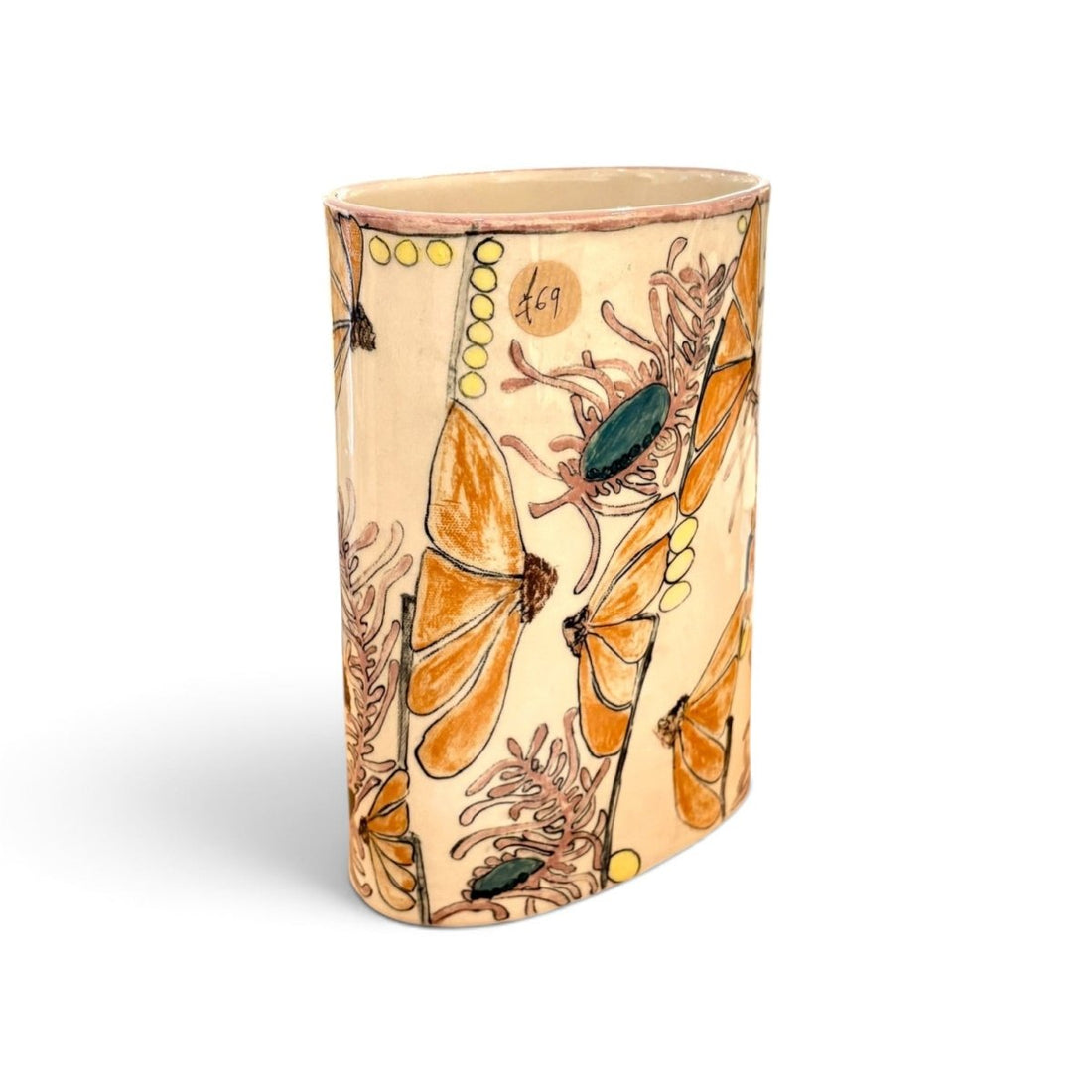 Summer Breeze Vase - Kissed Frog Ceramics_Just Makers
