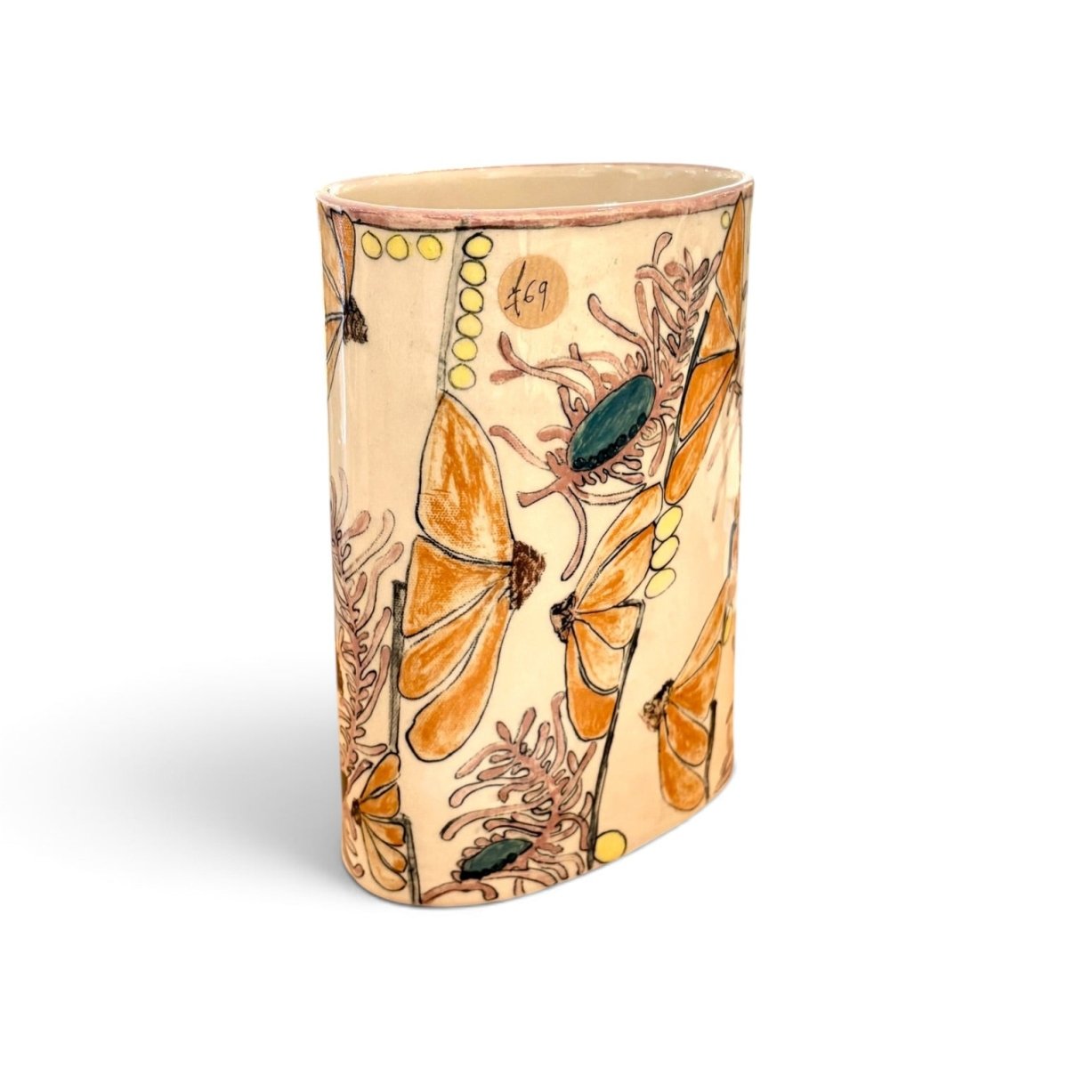 Summer Breeze Vase - Kissed Frog Ceramics_Just Makers