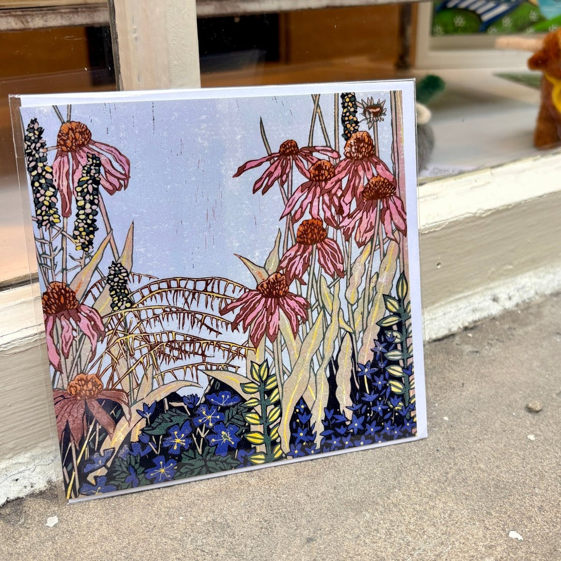 Summer in the Garden Greeting Card - Rachel Knowles_Just Makers