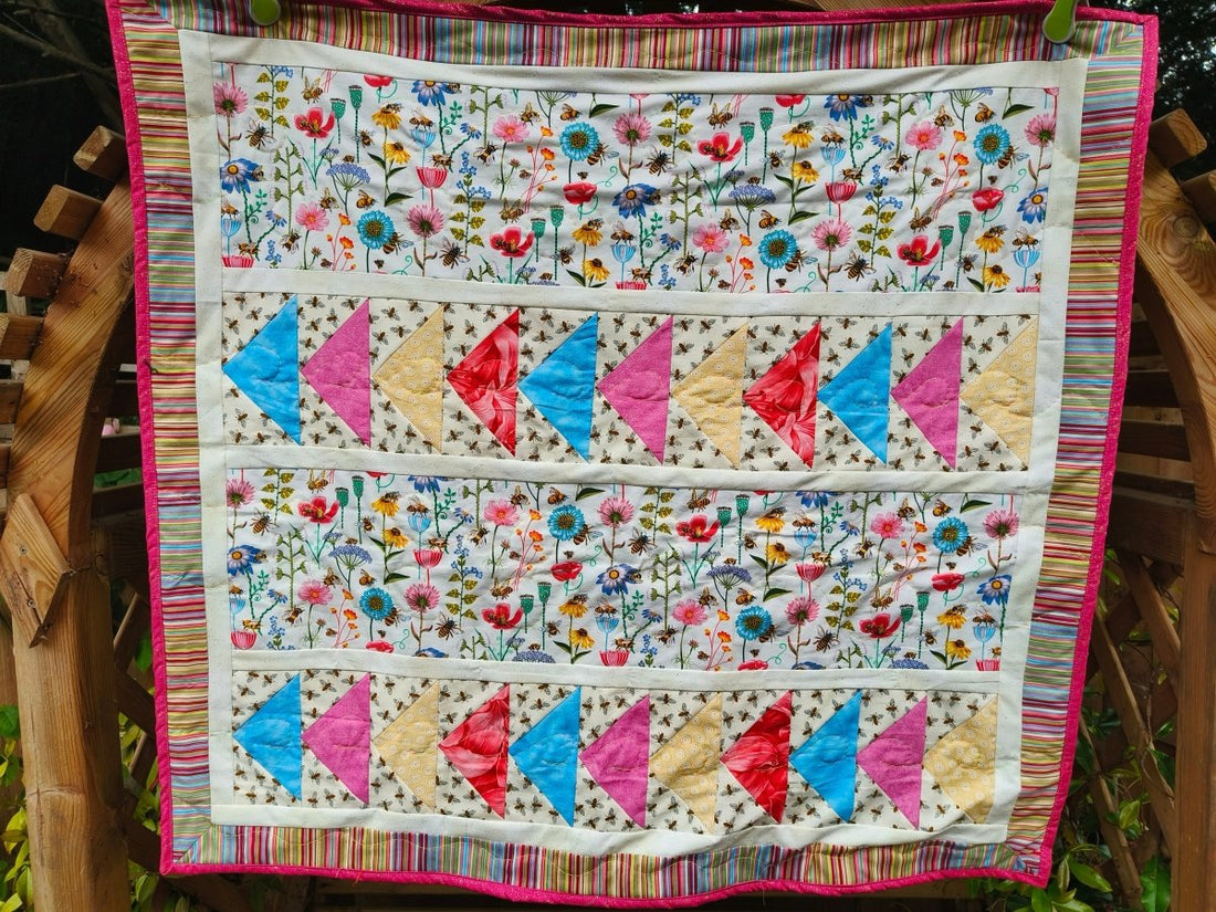 Summer Meadow Quilt - Bee-spoke Quilts_Just Makers