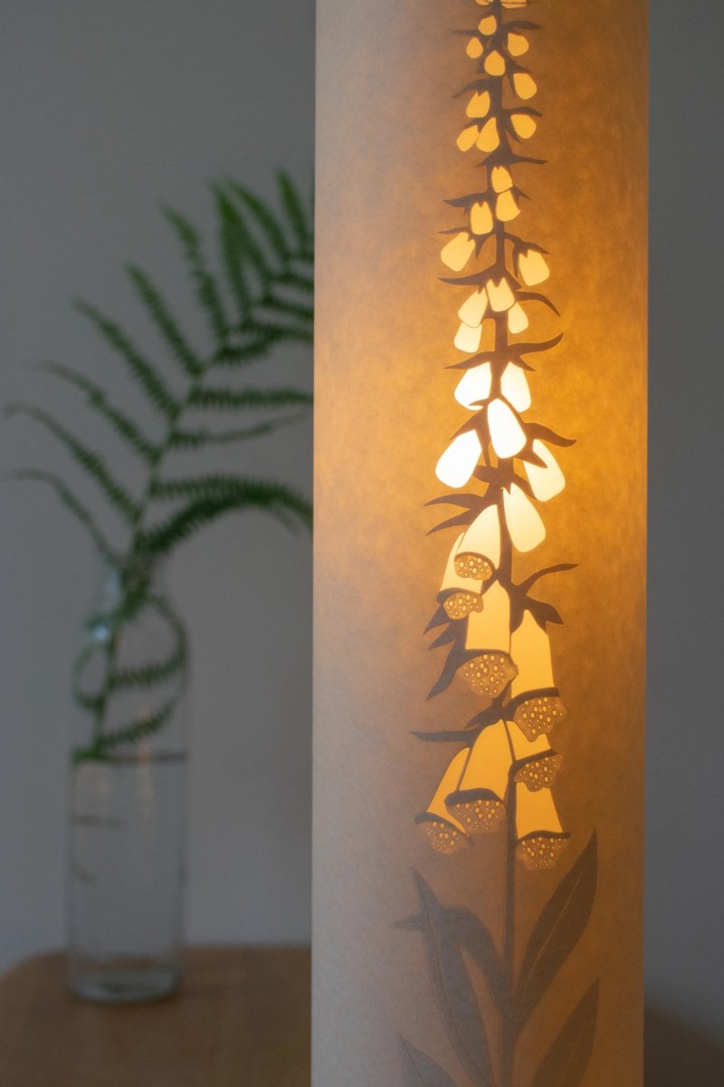 Tall Foxglove Lamp - Hannah Nunn - Just Makers Hannah Nunn